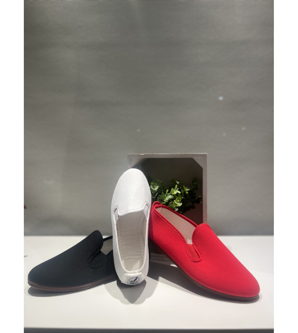 Zapatillas de lona con elástico unisex, cómodas y frescas, perfectas para el verano.